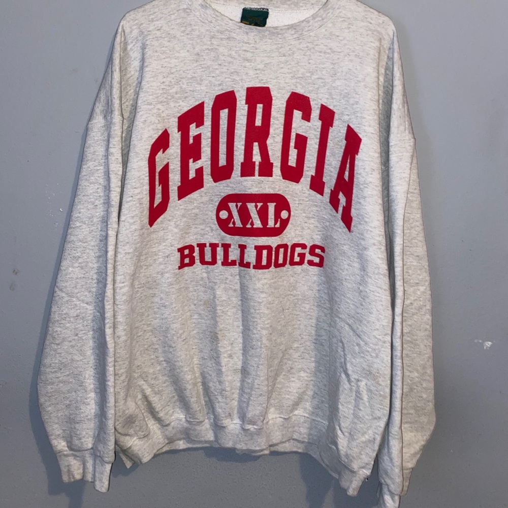 Vintage Georgia bulldog crewneck